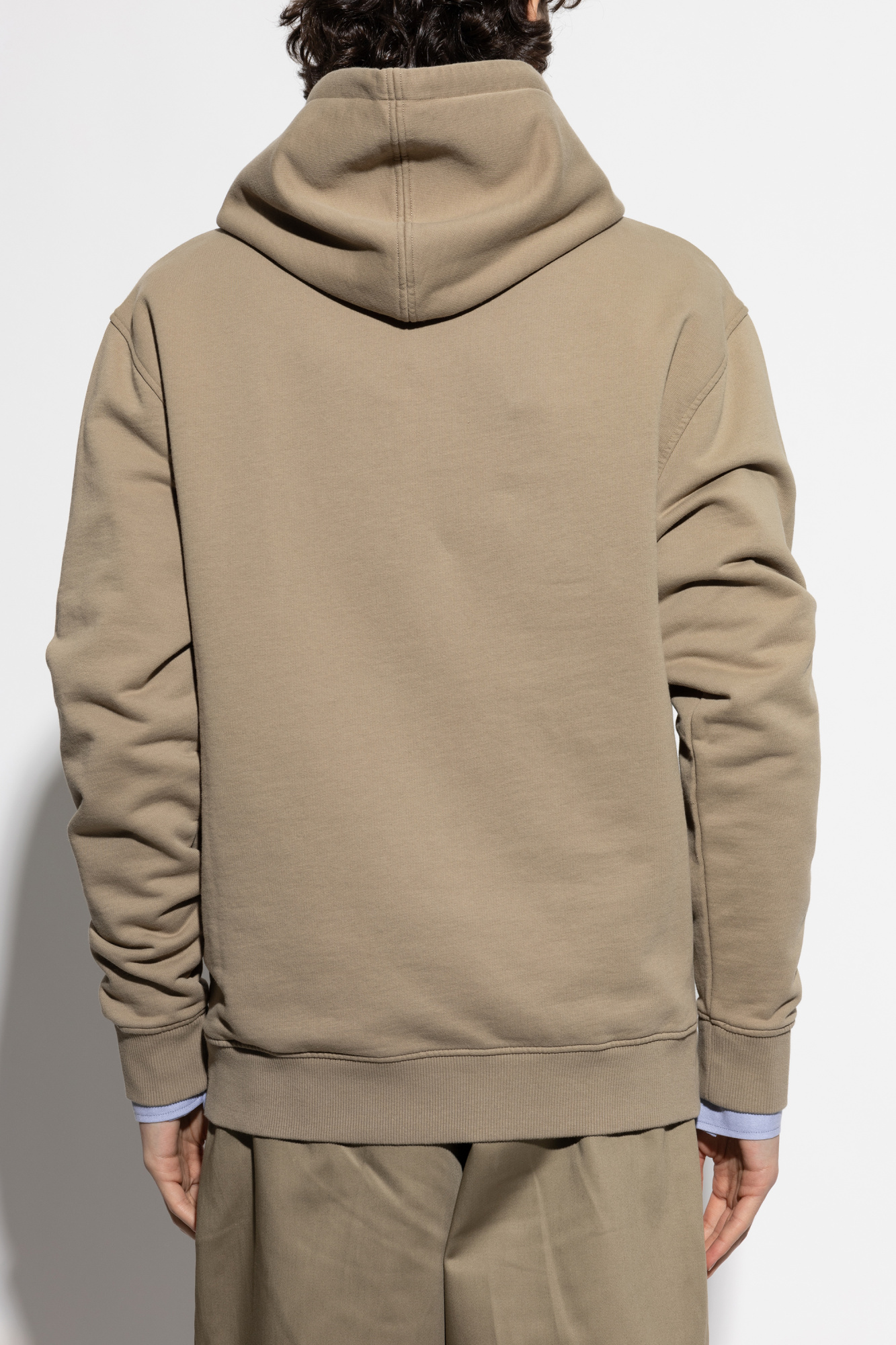 Green Sweatshirt with logo Ami Alexandre Mattiussi - Vitkac AS